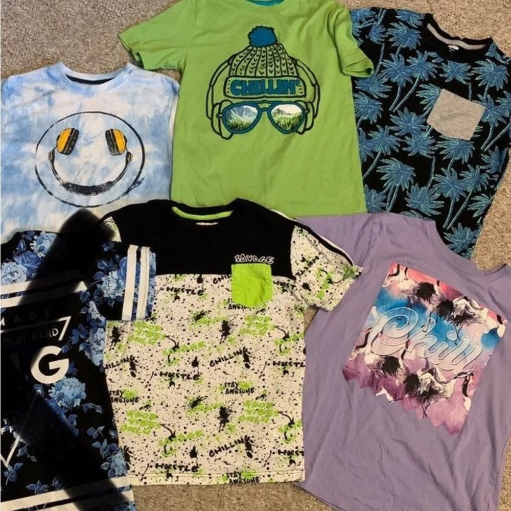 5 Boys Shirts